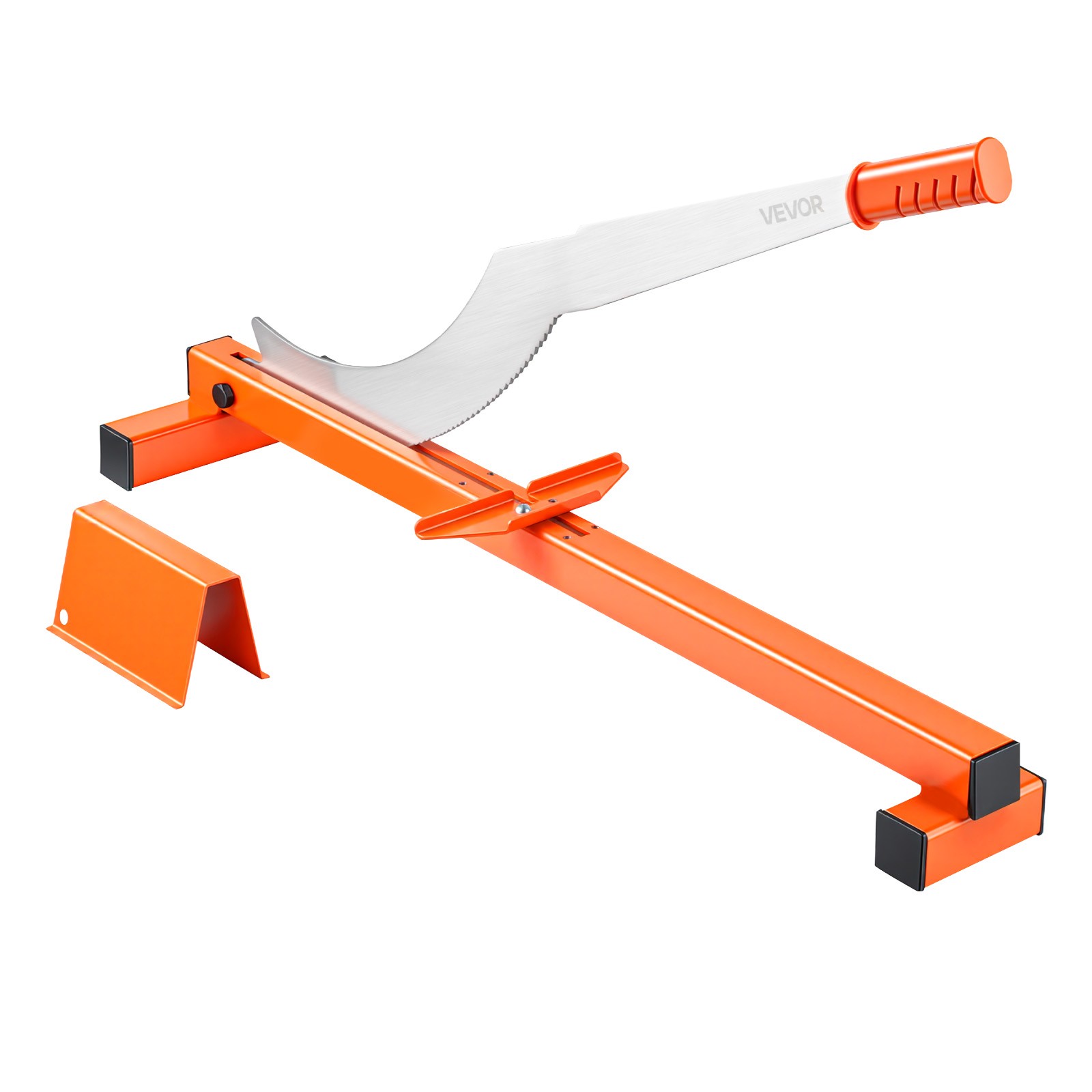 VEVOR 12″ Vinyl Floor Cutter 10mm Laminate Tool w/ Angle Guide D2 Blade