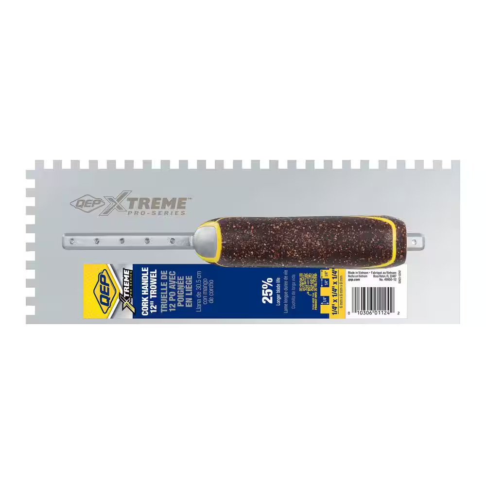 1/4 In. X 1/4 In. X 1/4 In. Stainless Steel Blade for Tile and Plank Flooring Sq