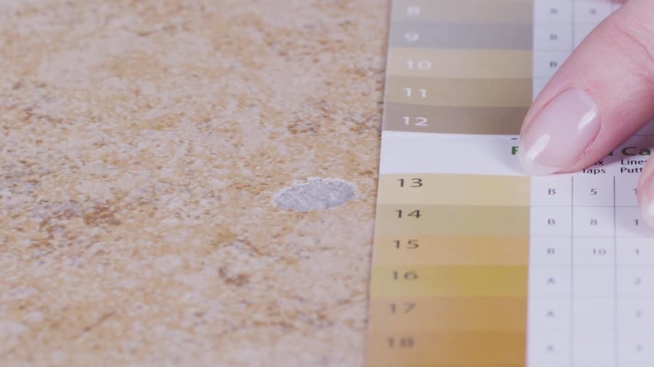 TileFix Mix2Match Tile & Stone Repair Kit – Ceramic, Porcelain, Marble & Ston…