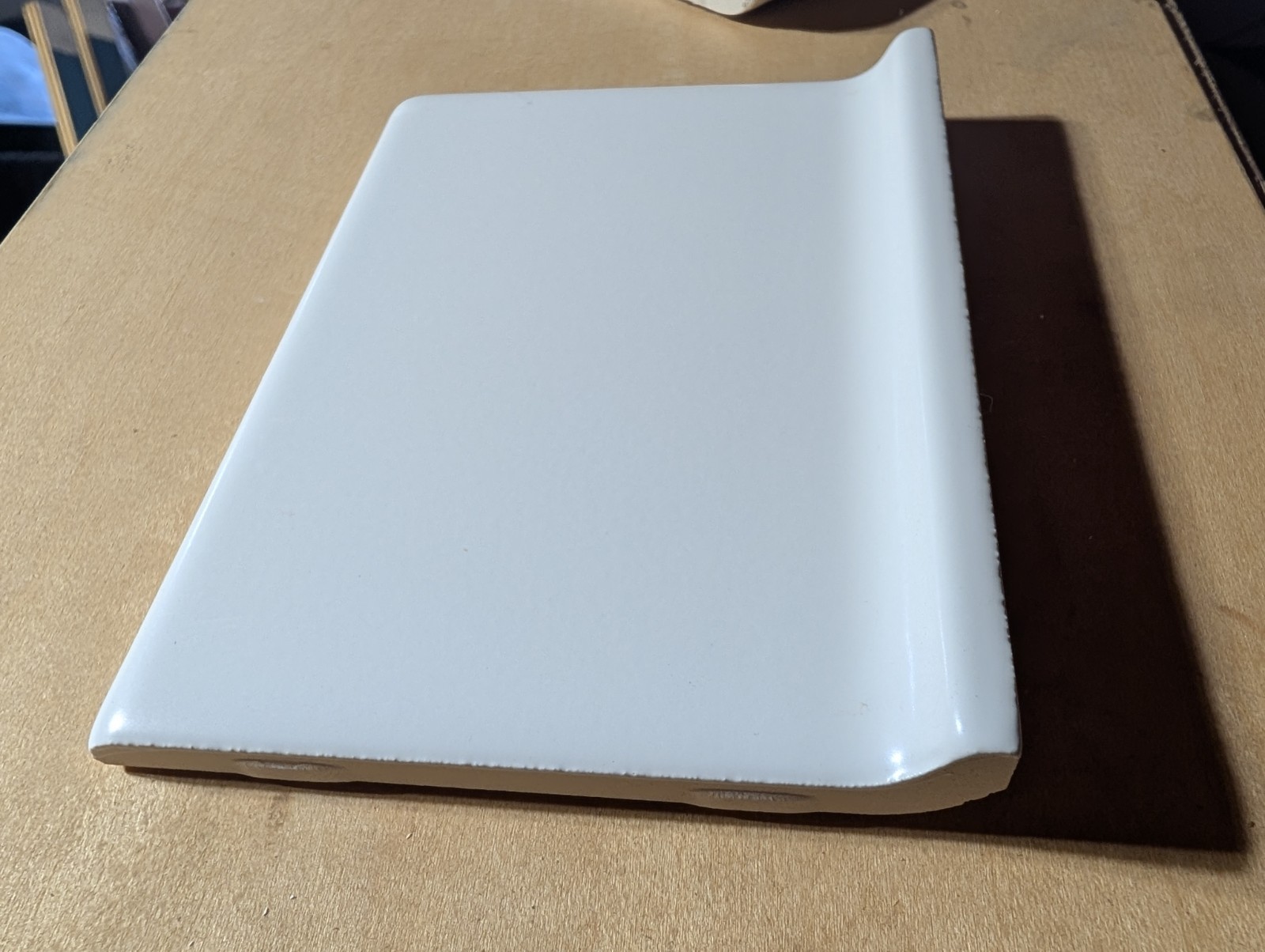 2 Pcs 4 1/4″ x 6″ Ceramic Tile Cove Base S3419T 61 Designer White American Olean