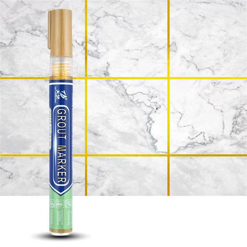 Waterproof Tile Grout Pen for Seam Repair and Cleaning – Bathroom & Floor Use