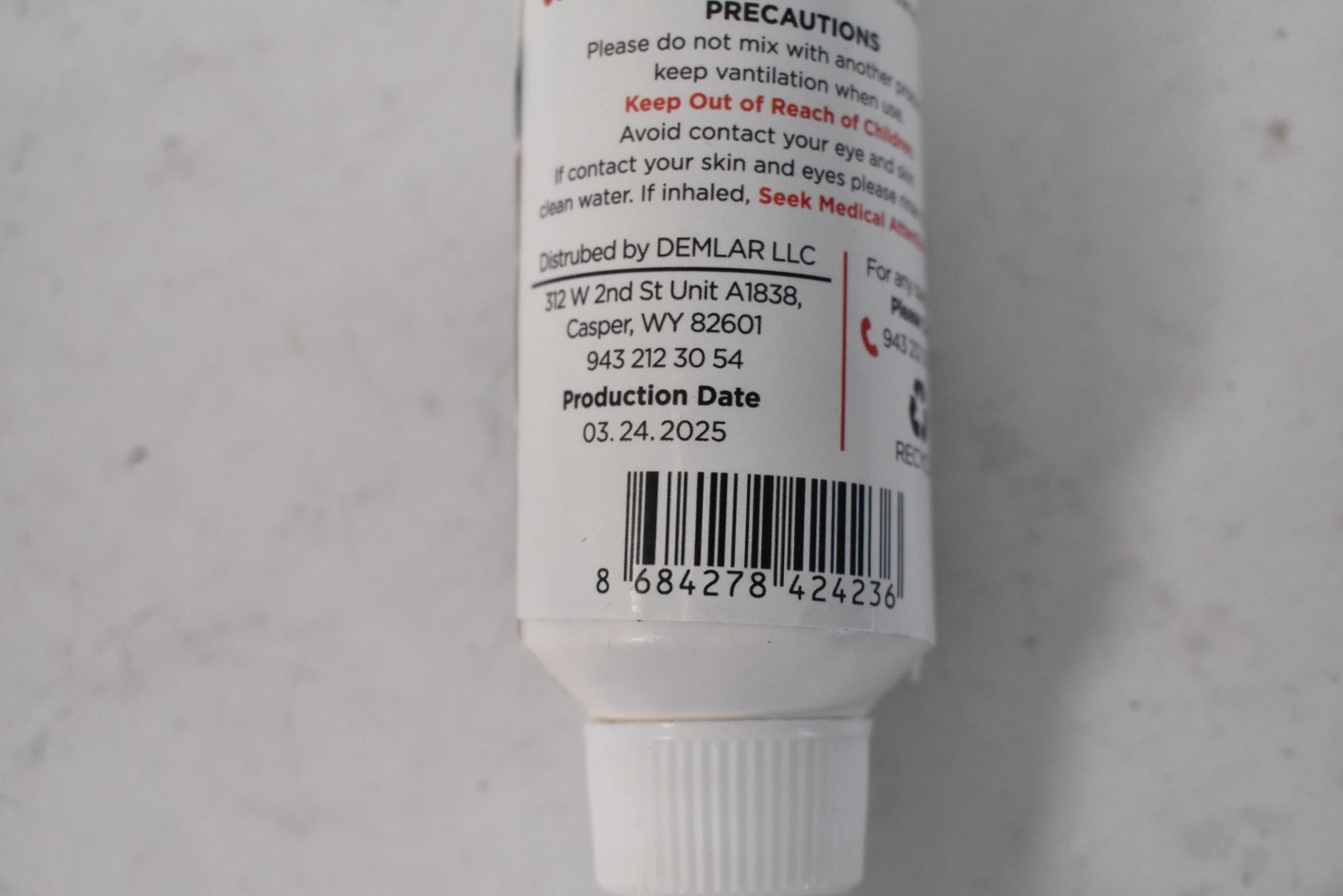 MagicChems Tile Repair Kit Beige 8.8oz X003WP5TRF Silicone Waterproofing