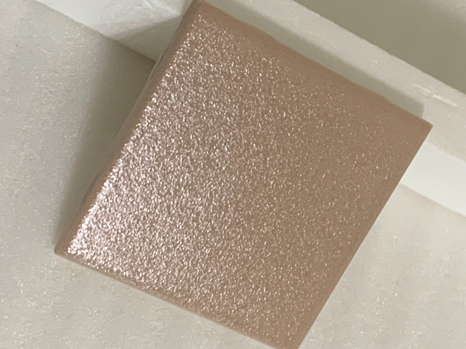 Vintage New Mid-State Ceramic 4 3/8 x 4 3/8 Mexican Sand textured glaze