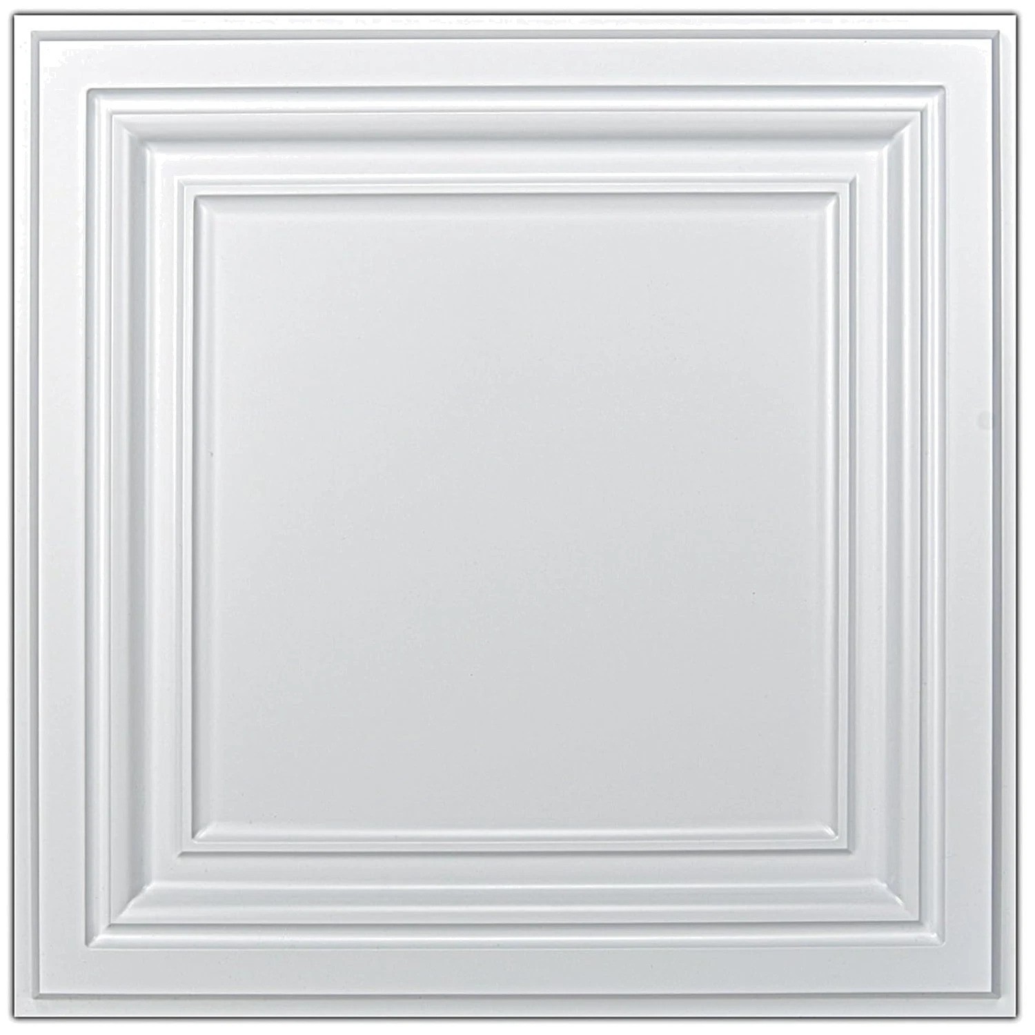 2’x2′ Plastic Sheet 24-Pack in White