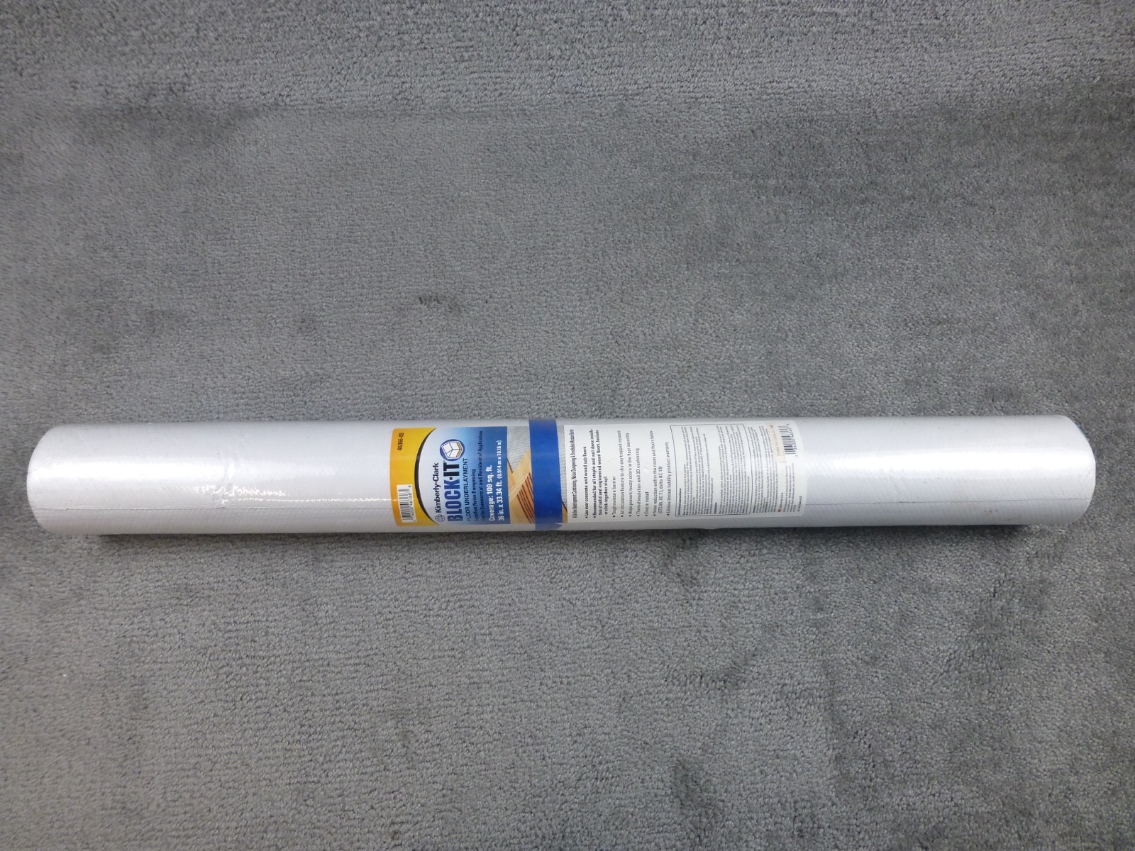 Vapor Barrier Flooring Underlayment for Laminate Floor 100sf NEW