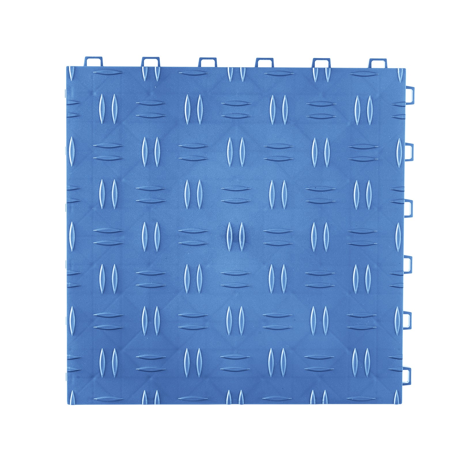 VEVOR Garage Tiles Interlocking 12×12 in 25 Pack Garage Flooring Tiles Blue