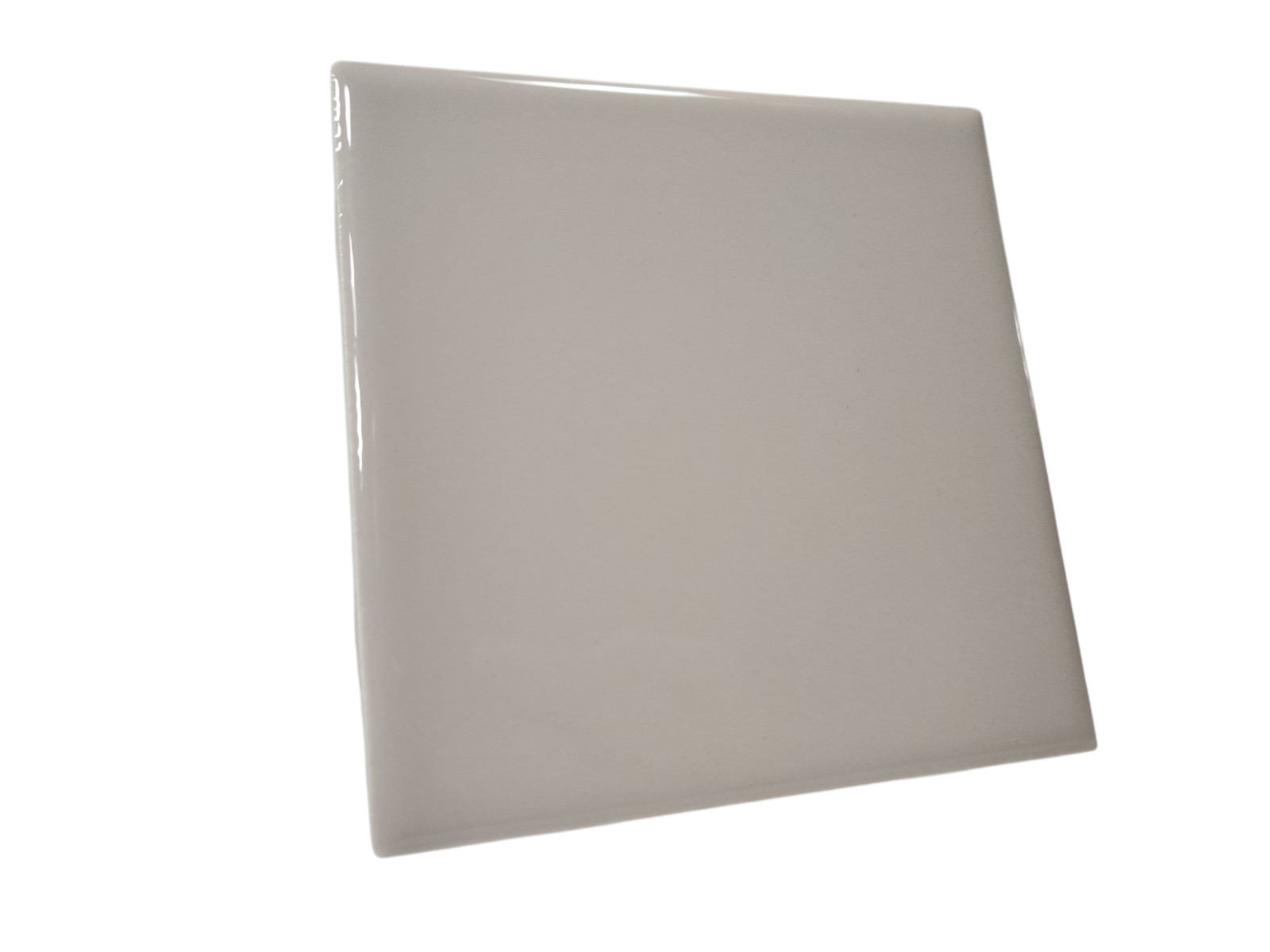 Pale Pink Ceramic 4.25 in Tile Subway Square Mid Century Modern Color 363 Blush