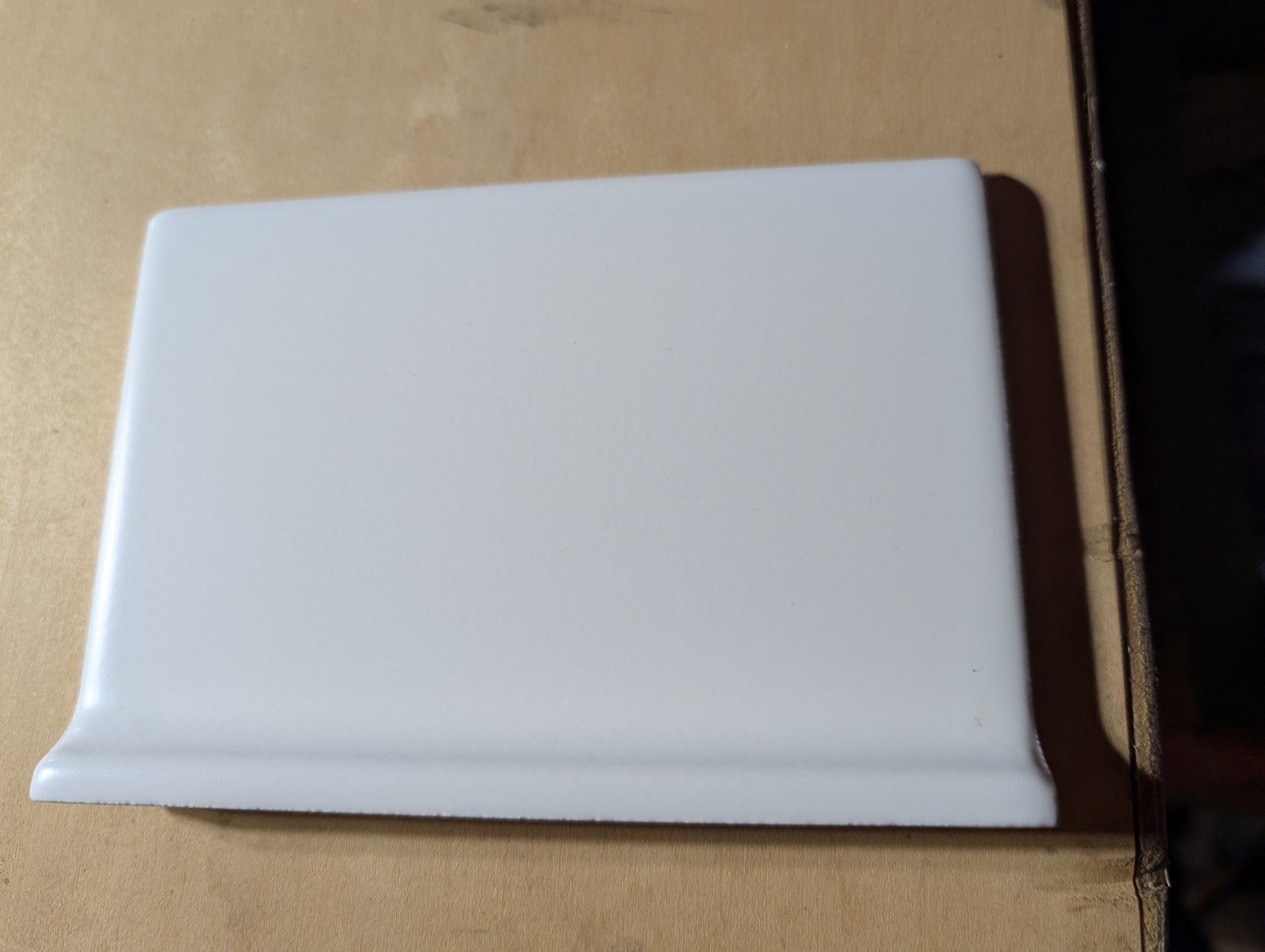 2 Pcs 4 1/4″ x 6″ Ceramic Tile Cove Base S3419T 61 Designer White American Olean