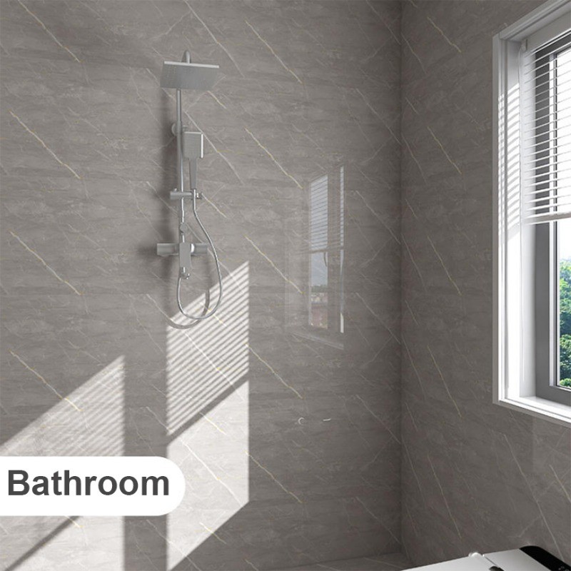 20x Peel & Stick Backsplash Tiles 12×24″ Faux Marble Self-Adhesive Wall Tile PVC