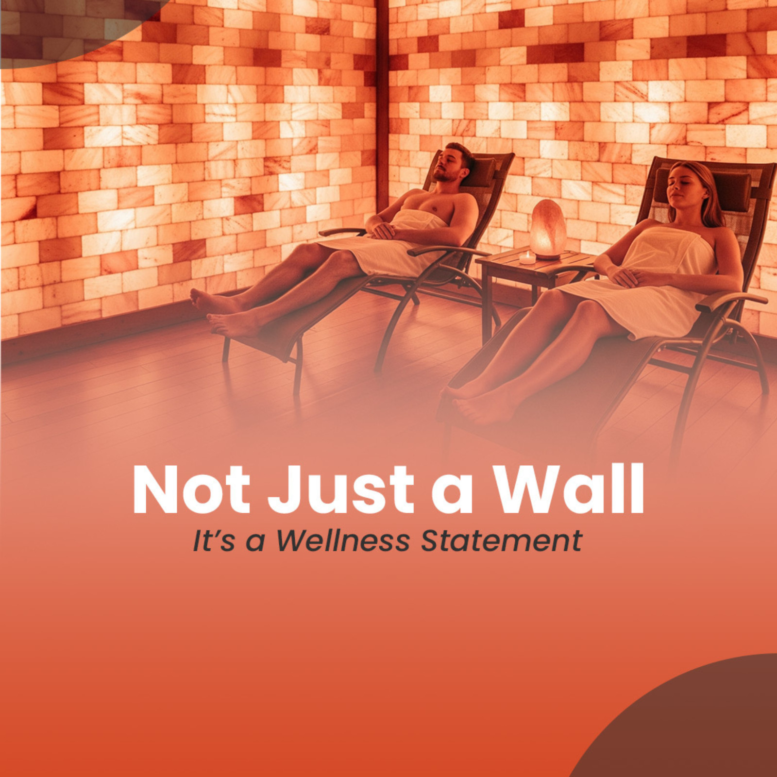 Himalayan Salt Bricks, Salt Tiles 8x4x1 Pack of 50 for Spa Sauna Walls & Decor