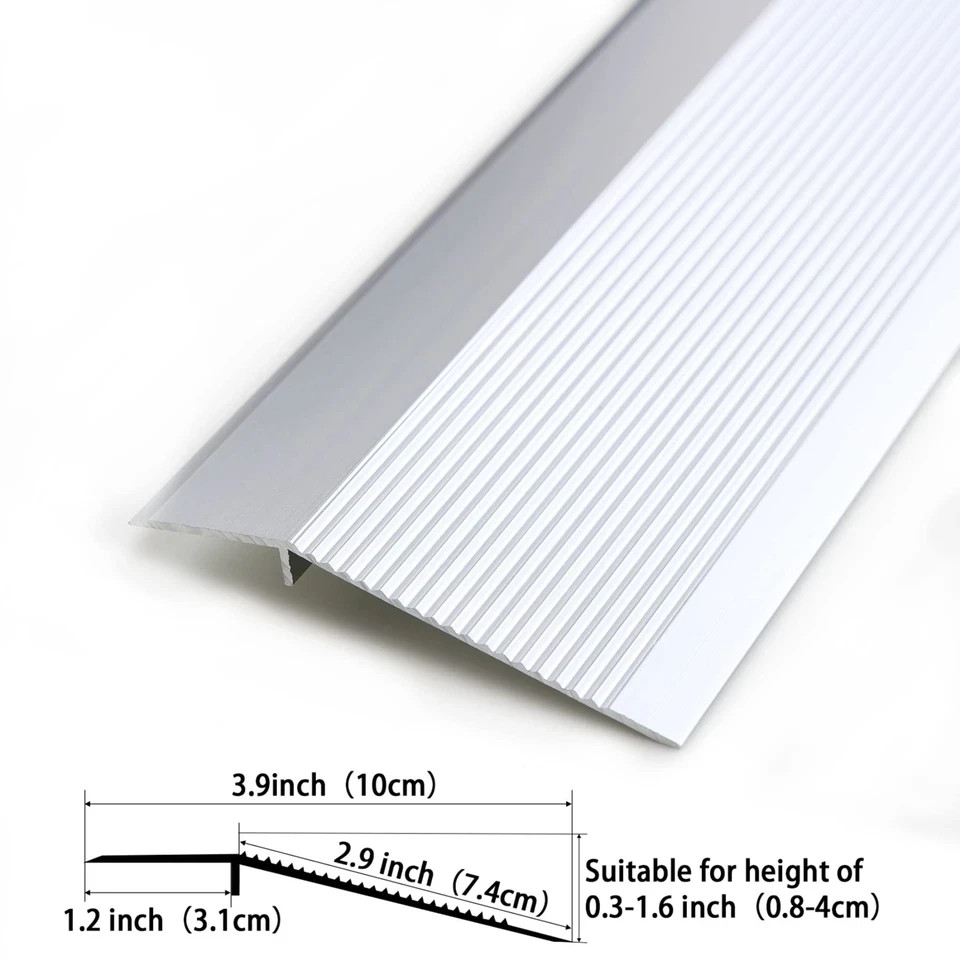 Aluminum Floor Transition Strip Flooring Reducer Suitable For Doorways Threshold