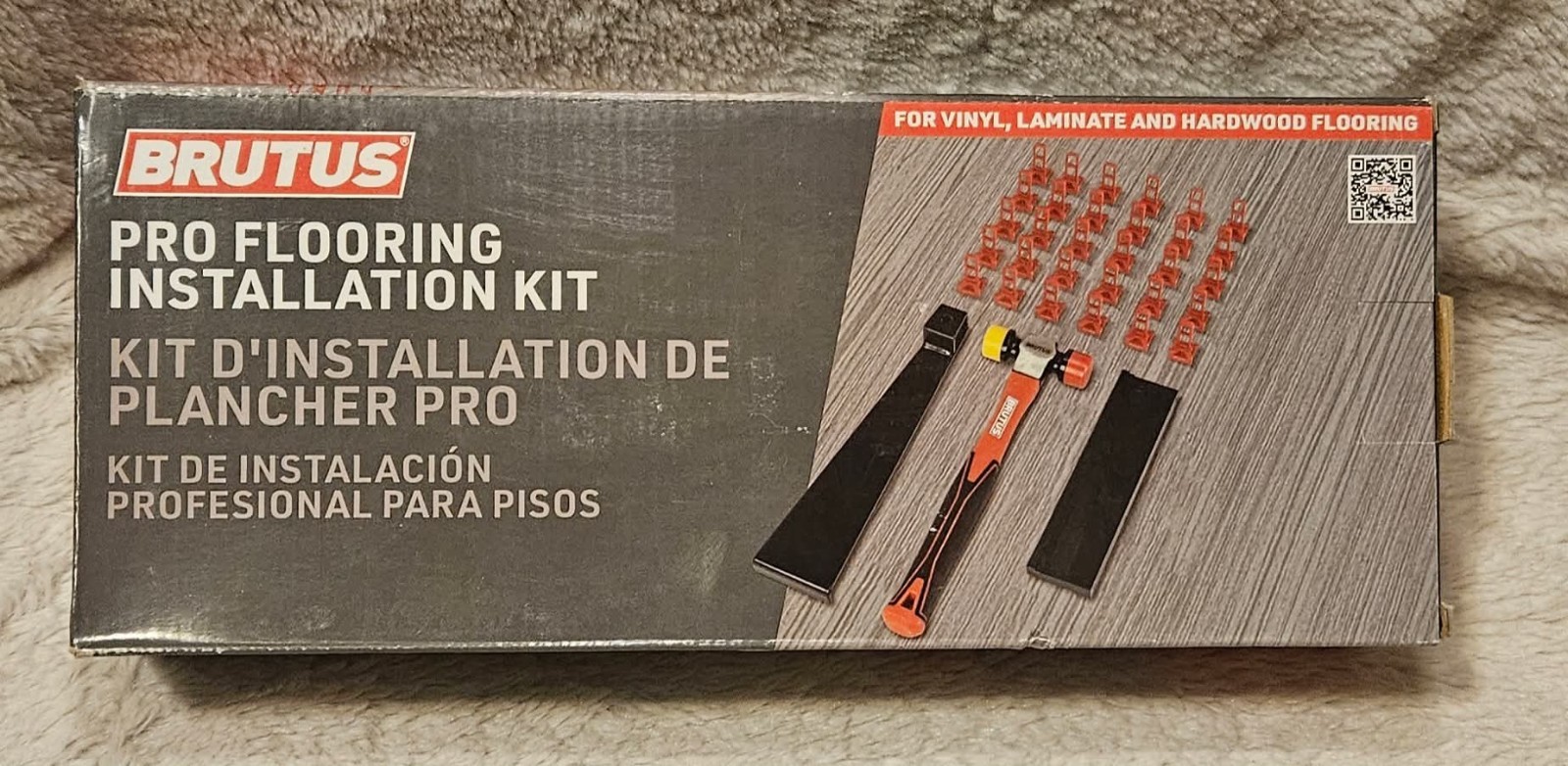 Brutus Pro Flooring Installation Kit For Vinyl, Laminate, & Hardwood Floors New!