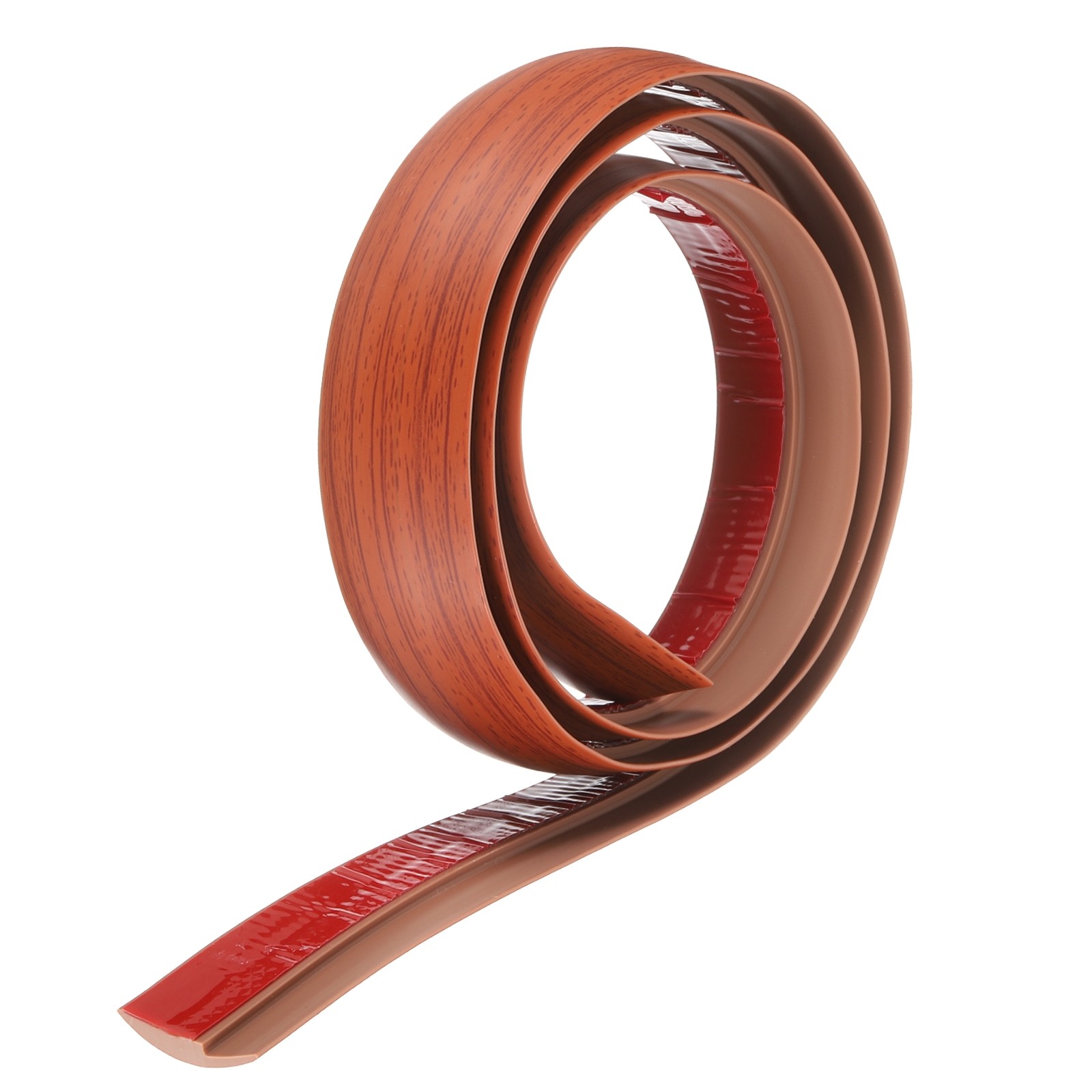 Floor Transition Strip 1.2″ 3.33ft for 3mm Edging Transition Brown Wood Grain