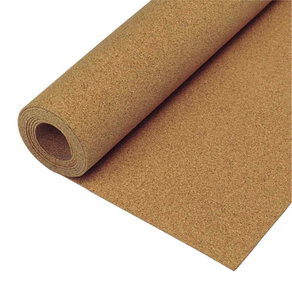 200 Sq. Ft. 4 Ft. Wide X 50 Ft. Long X 6Mm Thick Natural Cork Underlayment Roll