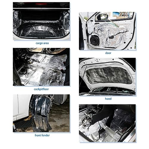 236mil 10.76sqft Car Engine Floor Cargo 40″ x 40″ = 100cm x 100cm = 10.76sq.ft