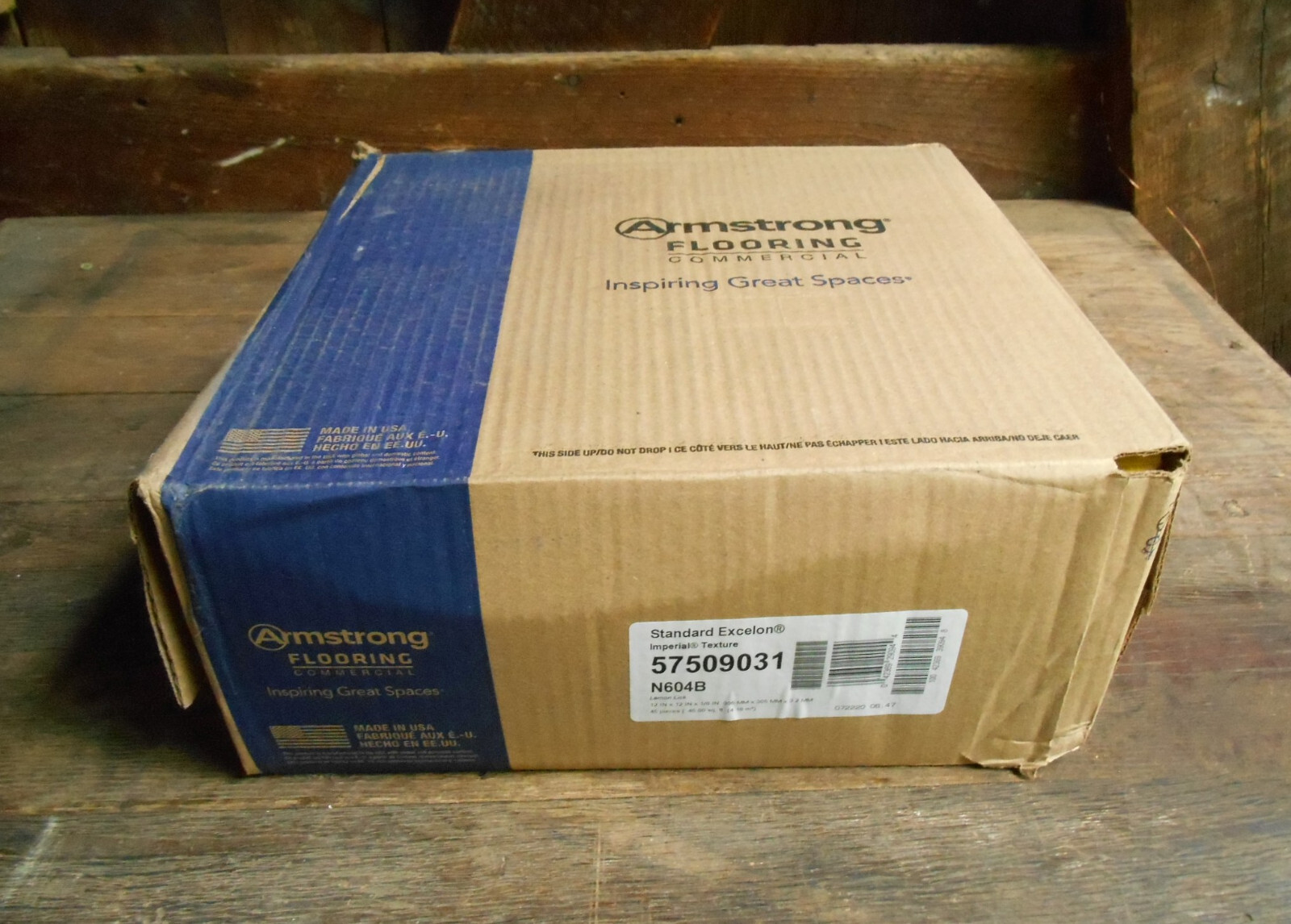 Armstrong Excelon Commercial Floor Tile Lemon Lick 12″x12″ Case of 45 Pcs.