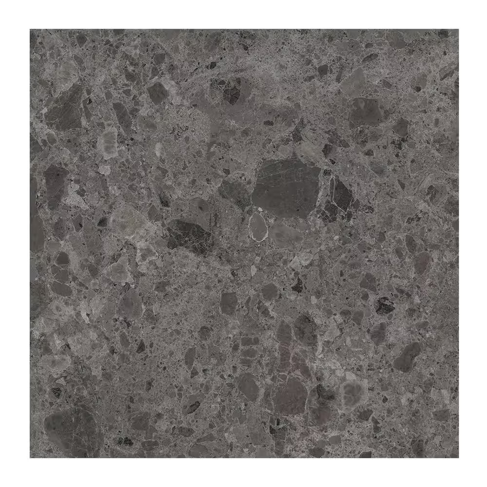 Ambience Terrazzo Deep Gray 24In.X 24In.X 10Mm Porcelain Floor and Wall Tile – C