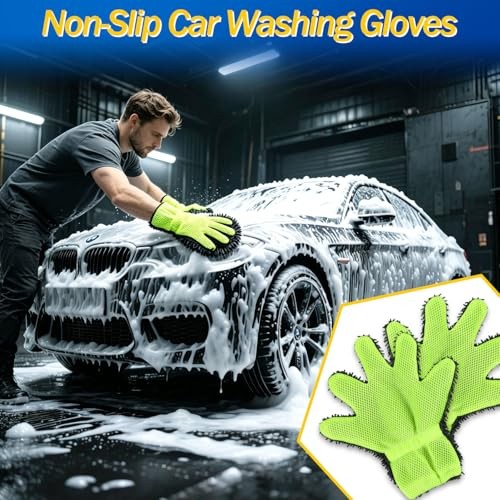 (7’9″× 18′ Waterproof Garage Floor Mat for Cars SUVs Trucks | Easy to Clean,