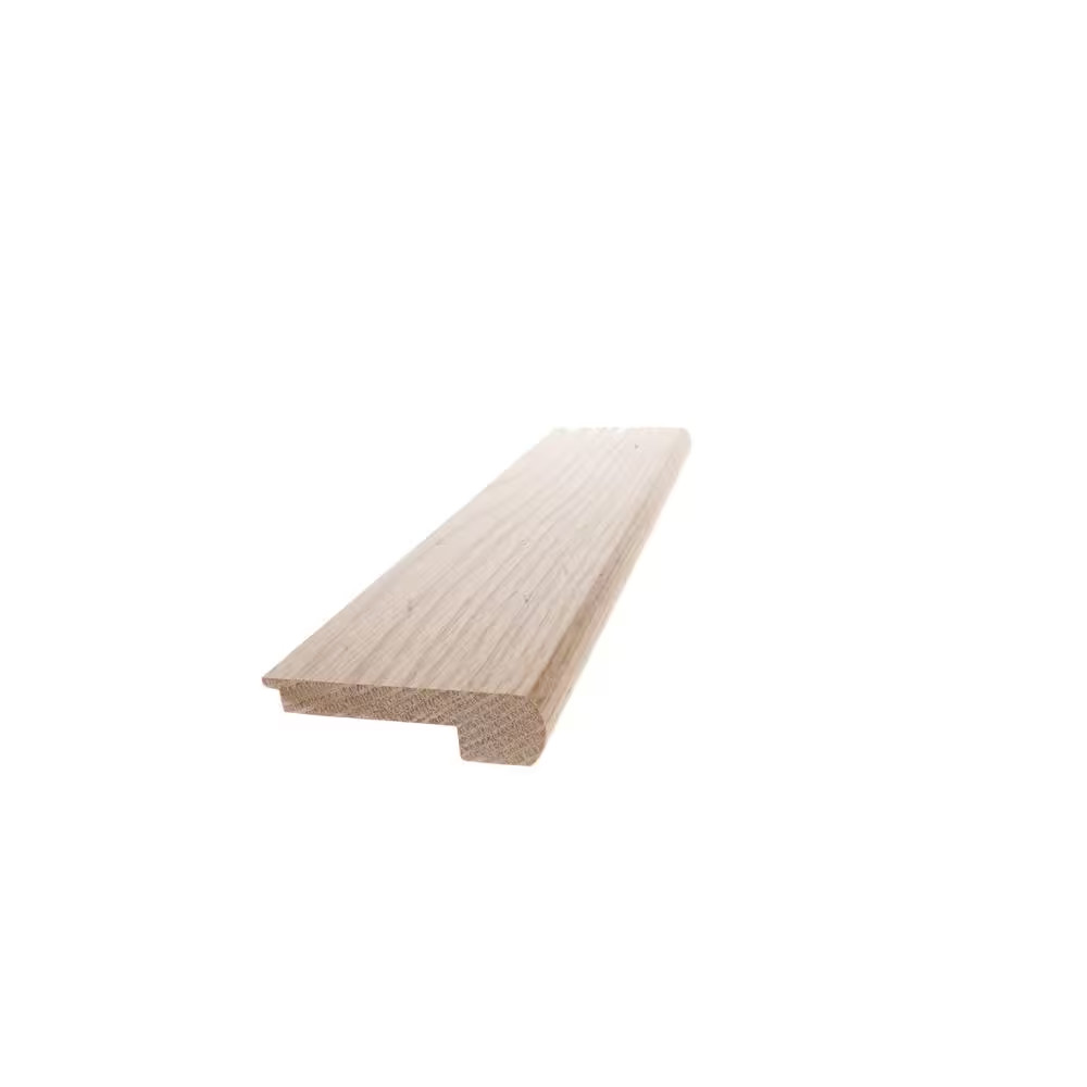 Stair Nosing Red Oak Aconite 0.75 In. T X 2.75 In. W X 78 In. L Low Gloss Hardwo