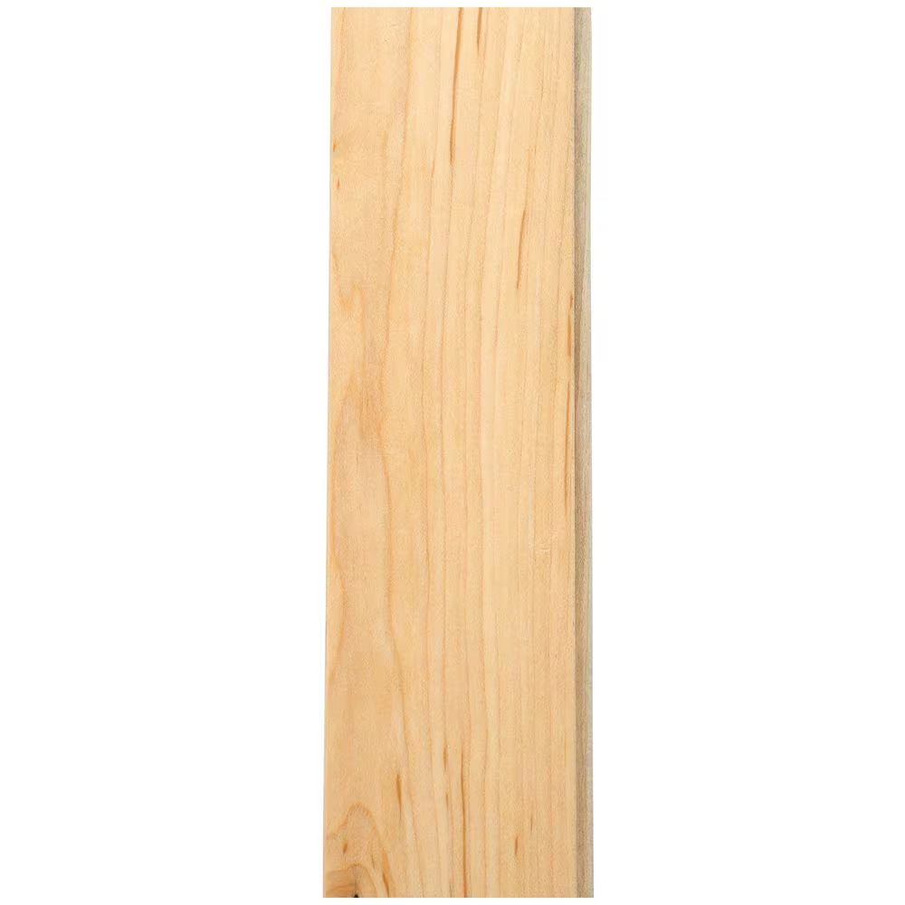 Plano Natural Maple 3/4 In. T X 2-1/4 In. W Smooth Solid Hardwood Flooring (2…