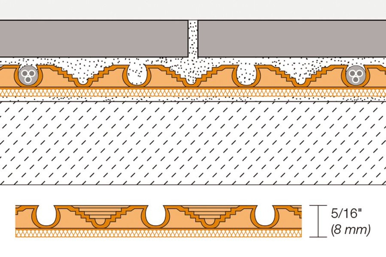 Schluter Ditra-Heat-TB Membrane Roll – 108 Sq. Ft.