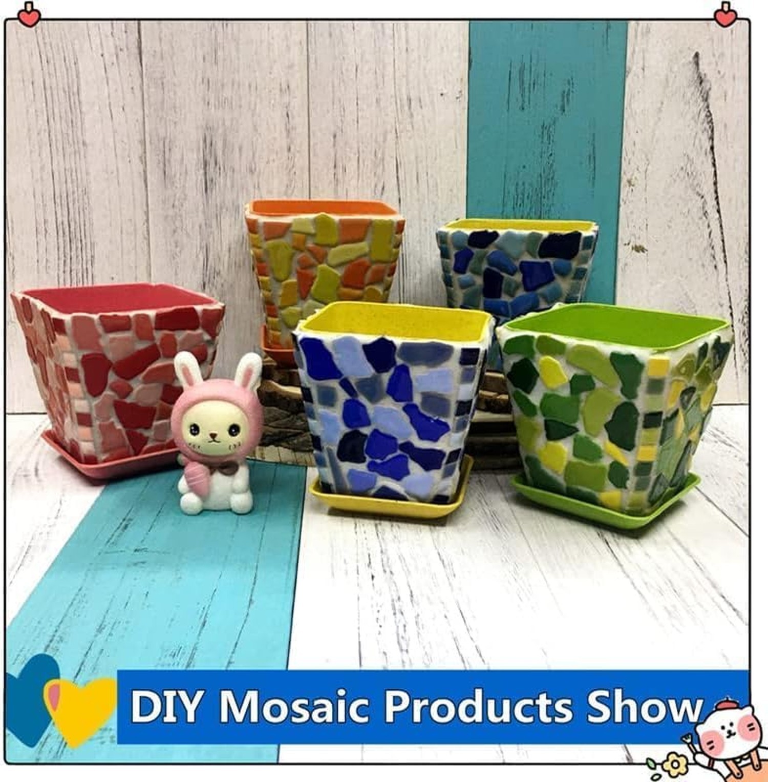 1.1LB Irregular Ceramics Mosaic Tiles, Mosaic Pieces Stones for DIY Mosaic Ma…