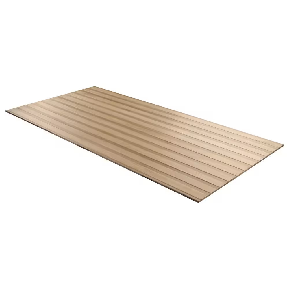 Brookline Ribbon Miel Brown 23.62 In. X 47.24 In. Matte Porcelain Floor and Wall