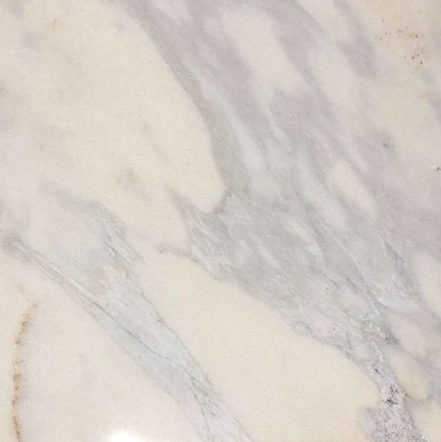 Karacasu Filled White Marble 24×24 Floor Tile 3/4″ Thick 200 sqft. T-44