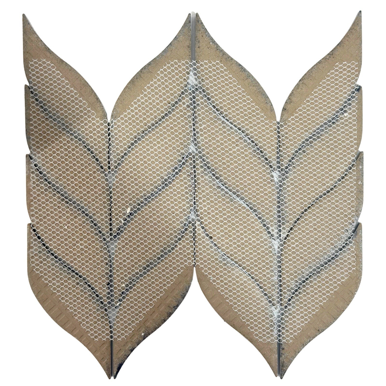 SOCI SSE-888 Winspear Navy Glossy Cambria Wall Tile Backsplash 10 Pack 11.5×12.5