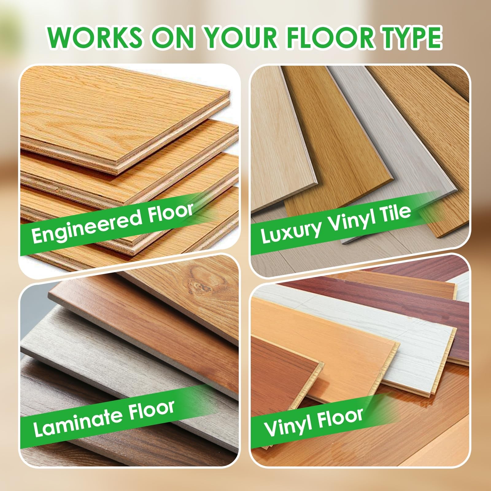 Floor Gap Fixer Tool to Fix a Floor, Vinyl Floor Repair Kit with Strong Sucti…