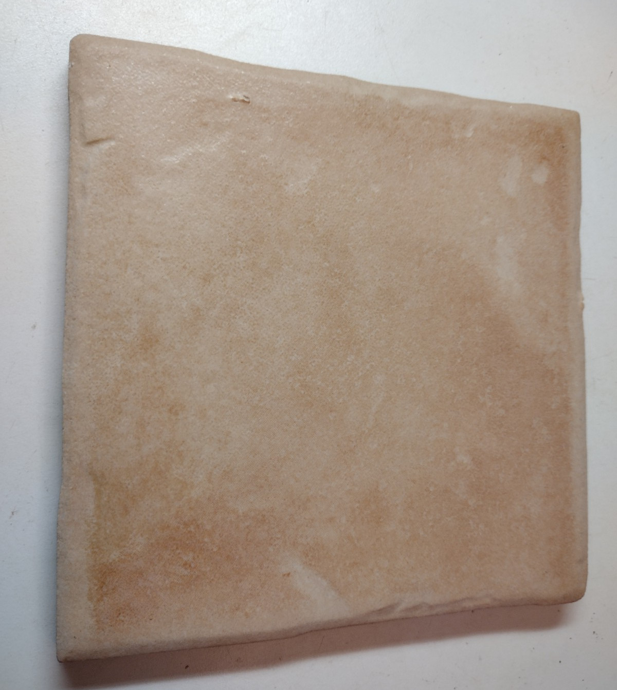 Italy Ceramica D’arte L’Astorre 5-7/8″ Made Imperfect Floor Tile Earth Color Vtg