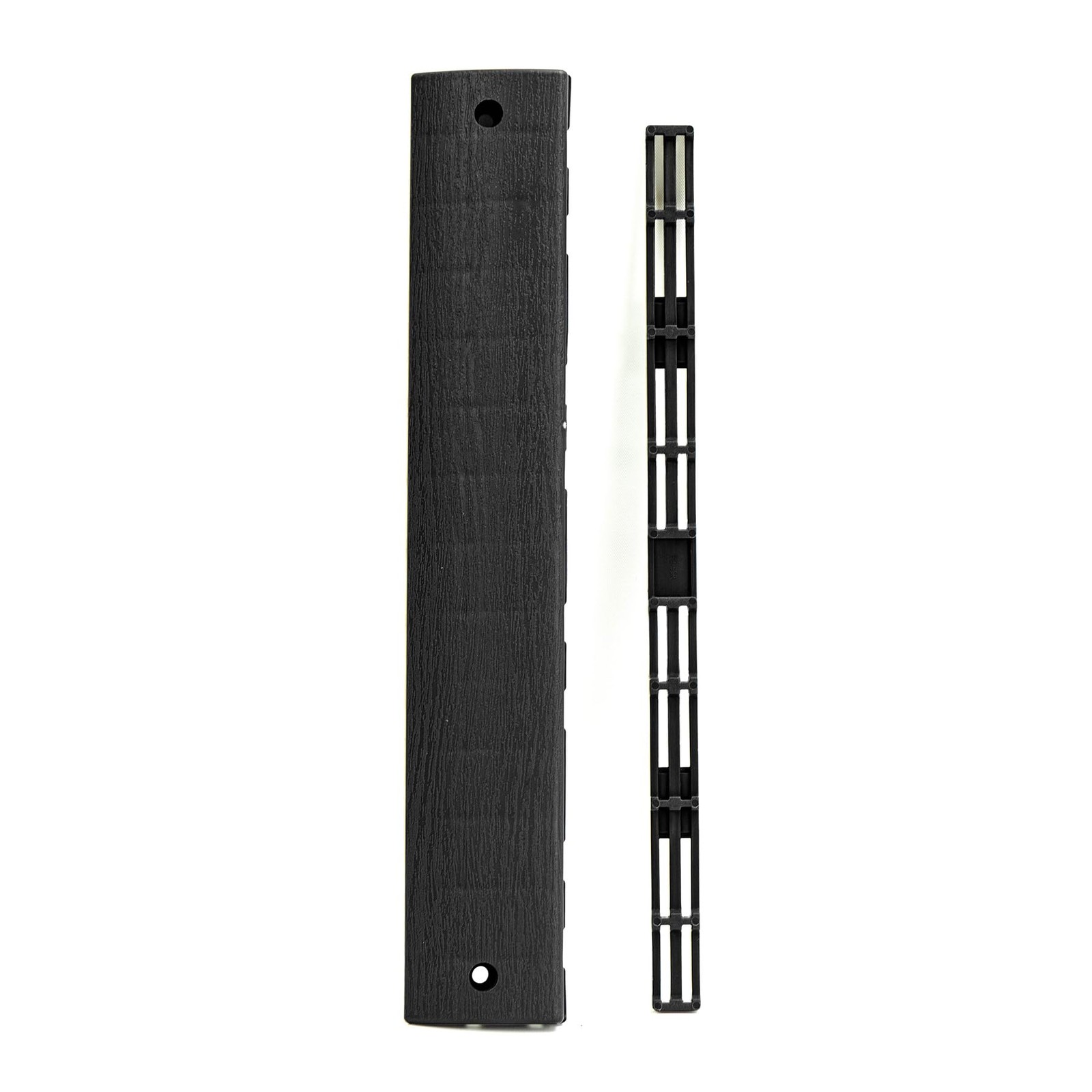 1.96×1.96 Inch Dark Grey Interlocking Deck Tiles Edge Strip FPD6186 4 PCS