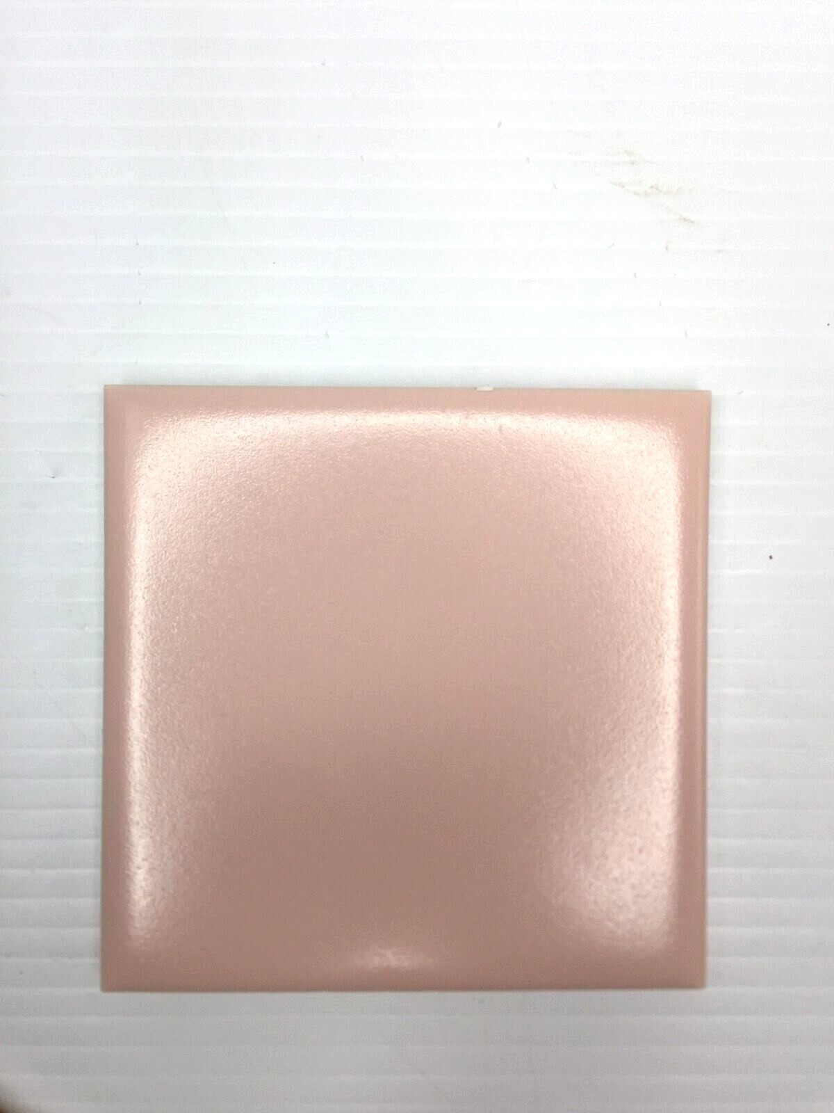 Pale Pink Matte Bathroom Tile Vintage Mosaic Ceramic Co Light Orchid 4.375″
