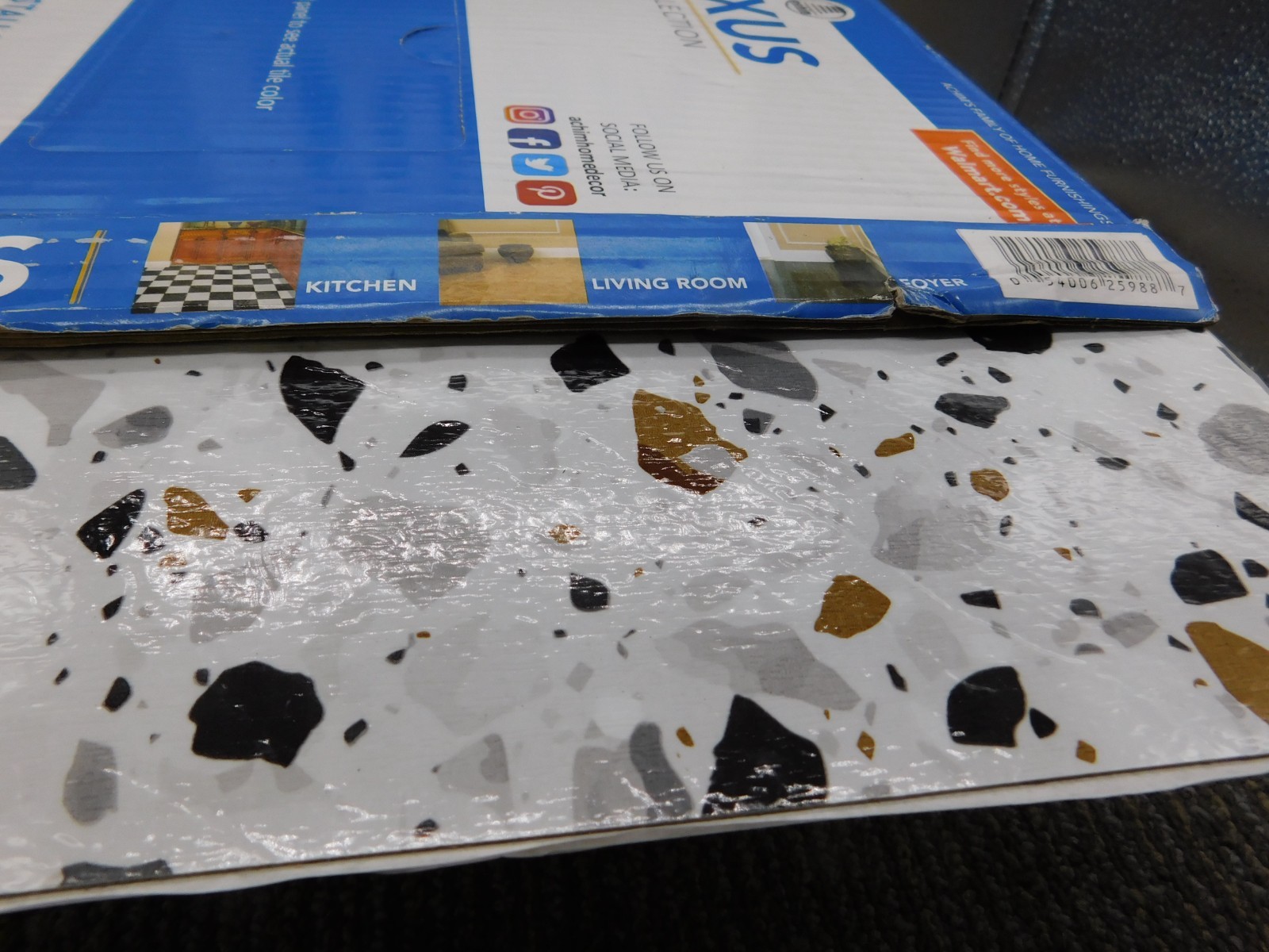 4 BOX Nexus Peel and Stick Vinyl Floor Tiles Easy DIY Installation 12×12