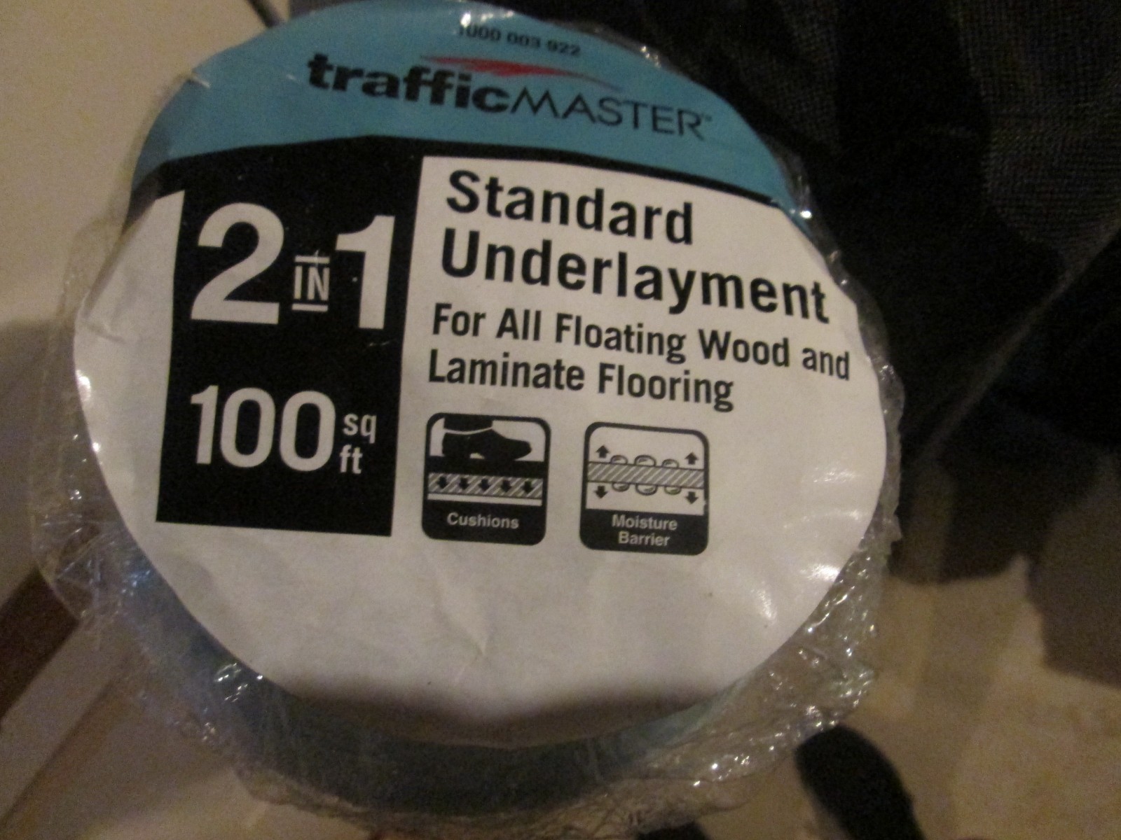 TrafficMaster Underlayment Polyethylene Foam Moisture Barrier 100 sq. ft