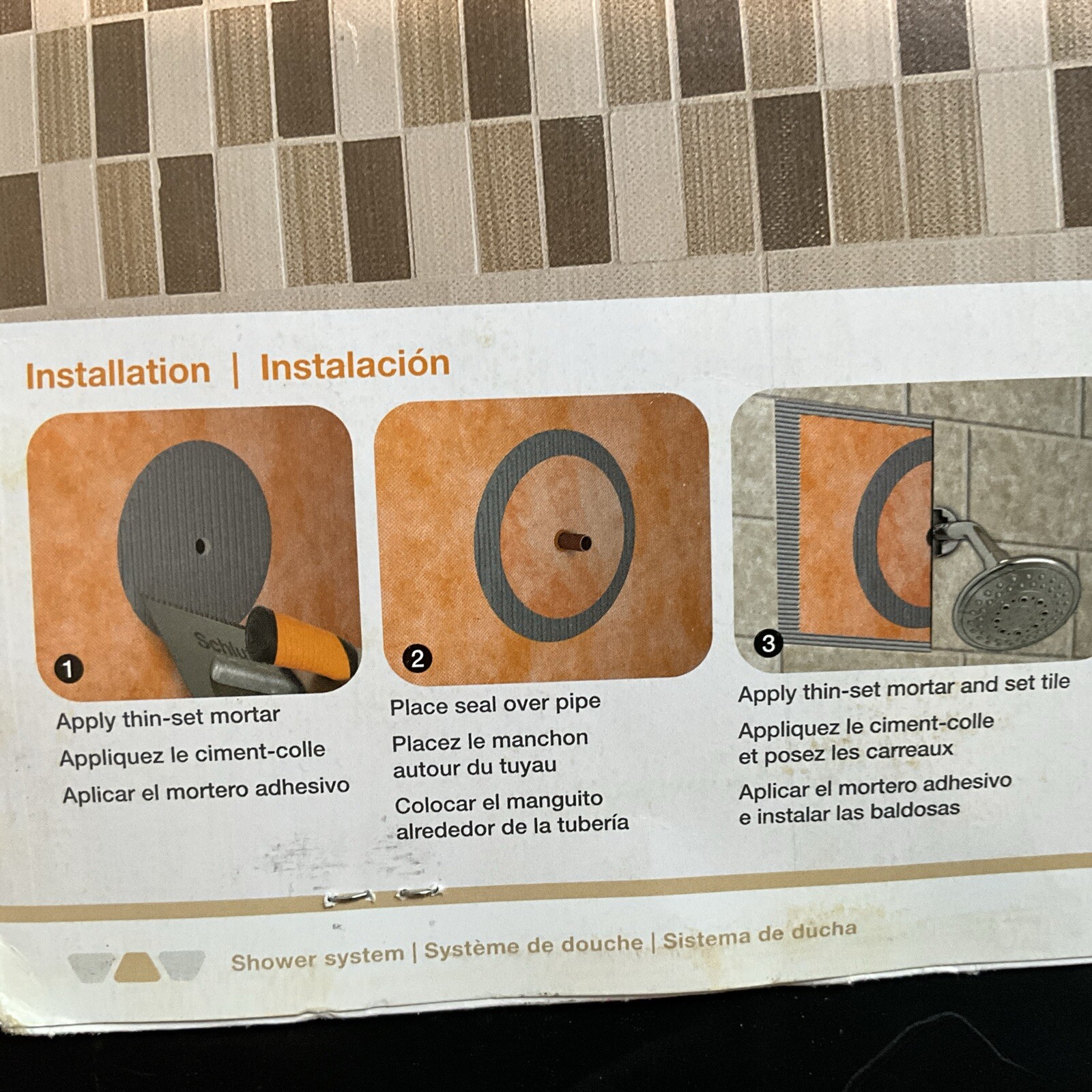Schluter KERDI-SEAL 1/2″ Opening – Pipe NIPPLE Seal w Gasket – 4 mil KMS172/12