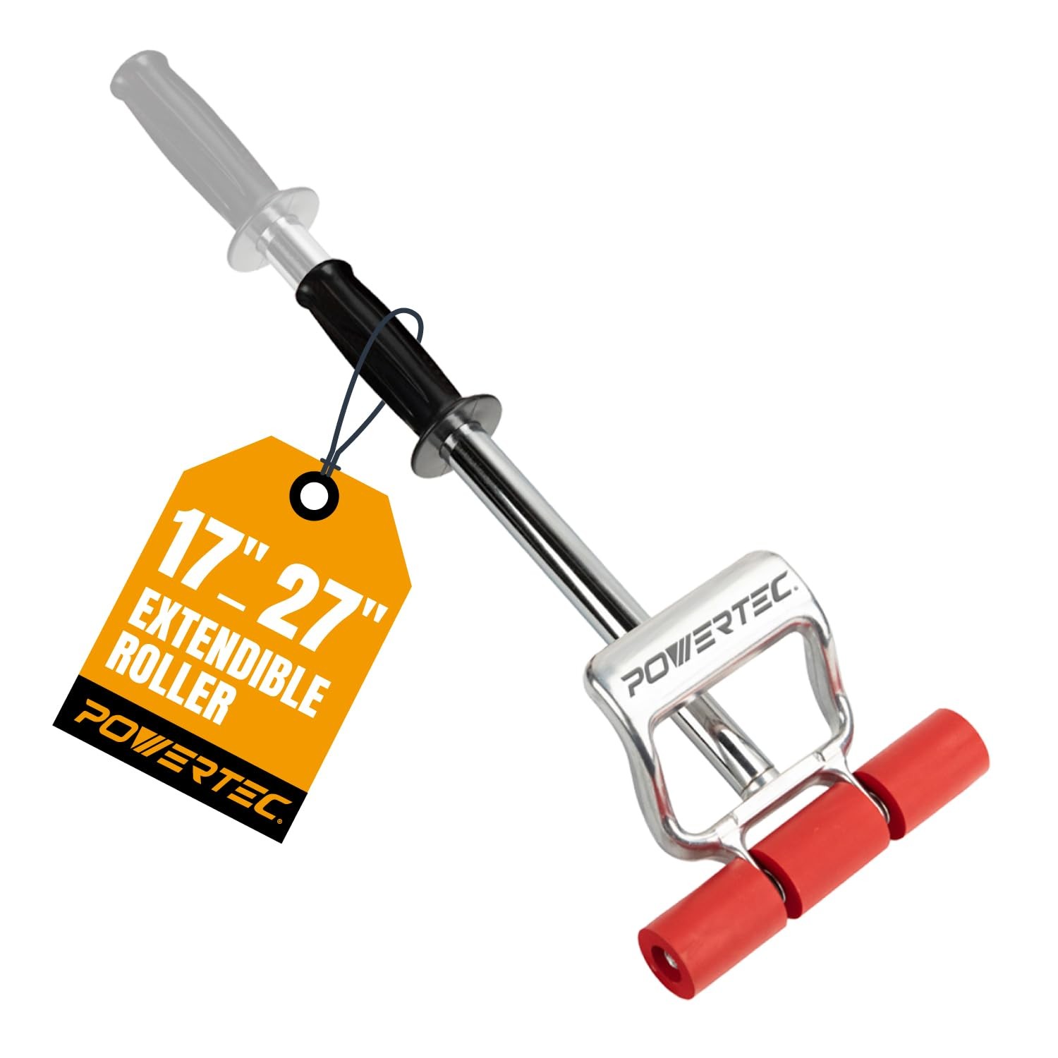 POWERTEC Extendable Floor and Wall Roller for Vinyl Flooring, Tile & Linoleum Ro