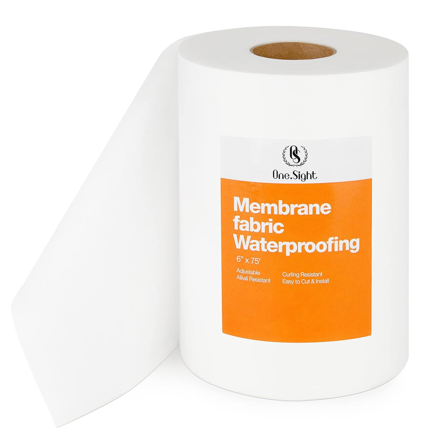 Waterproofing Membrane Fabric, 6 Inch X 75 Foot Roll Anti-Fracture Membrane Fabr