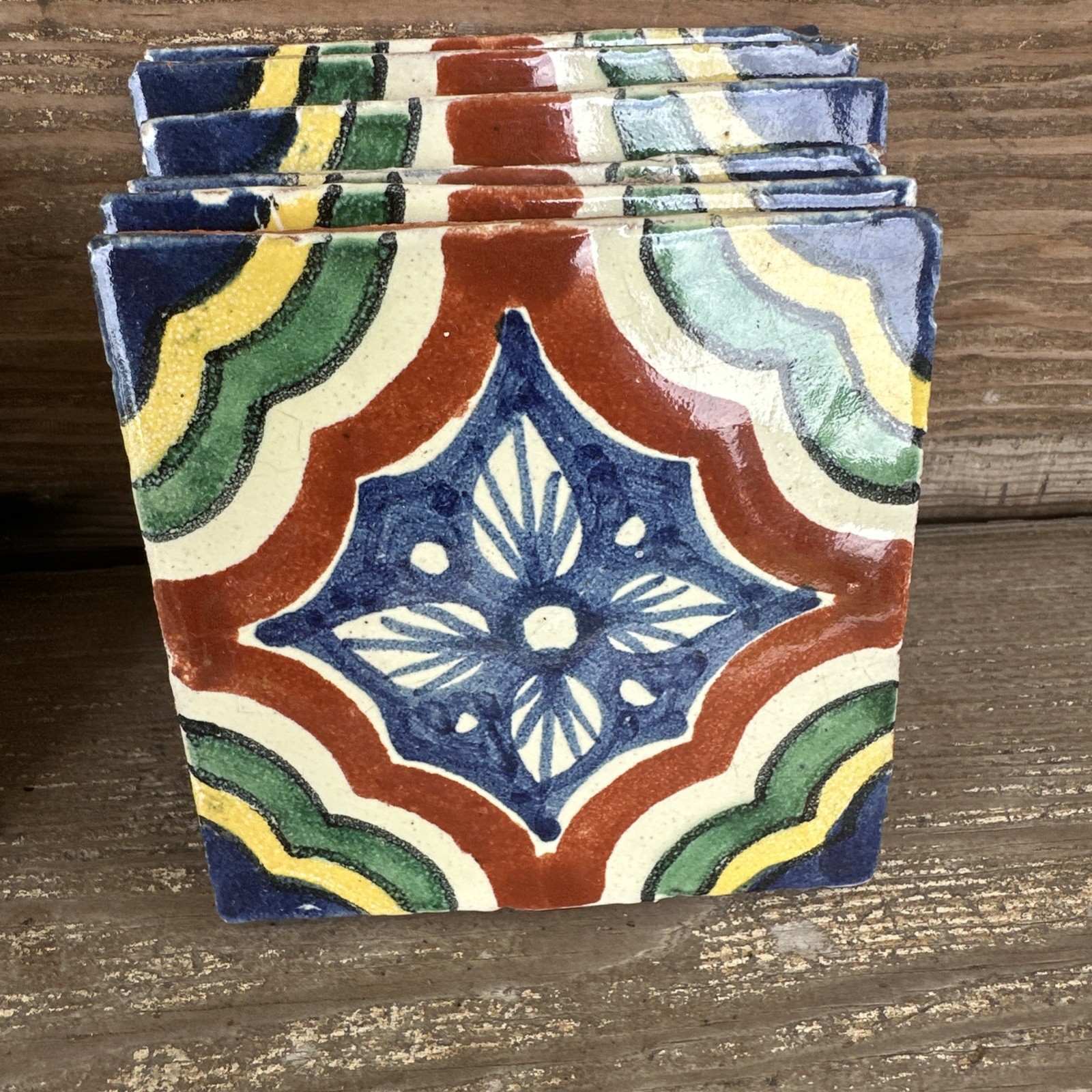 Set Of 14 Terra Cotta Tiles