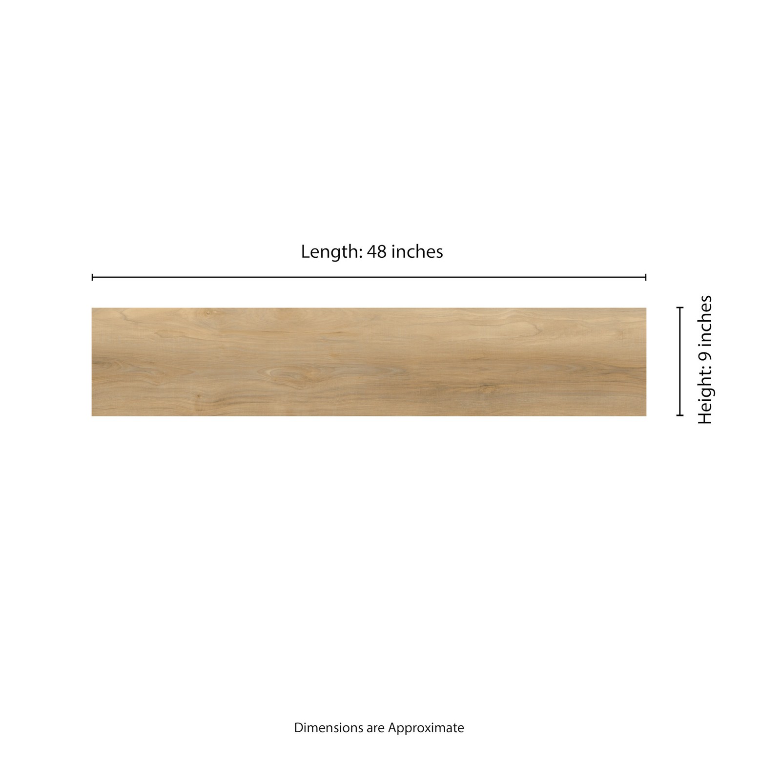 Ackland AKVGL9X48-2012-CA Elorie Auburn Valley 9 in. x 48 in. 2mm – Noble Oak