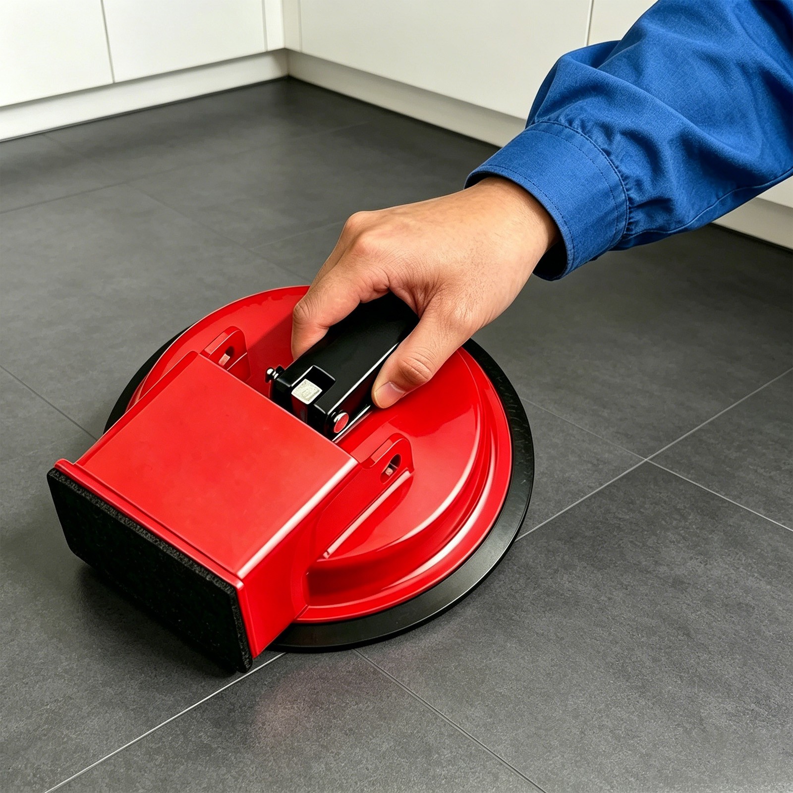 Floor Gap Fixer Tool With Suction Cup For Solid Wood Or Laminate Flooring