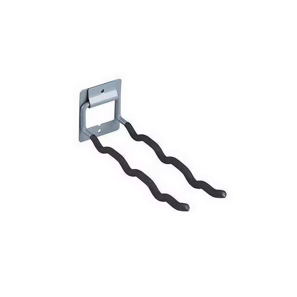 12 1/2 In. Black 33 Lb. Load Capacity Tool Holder Double Hook