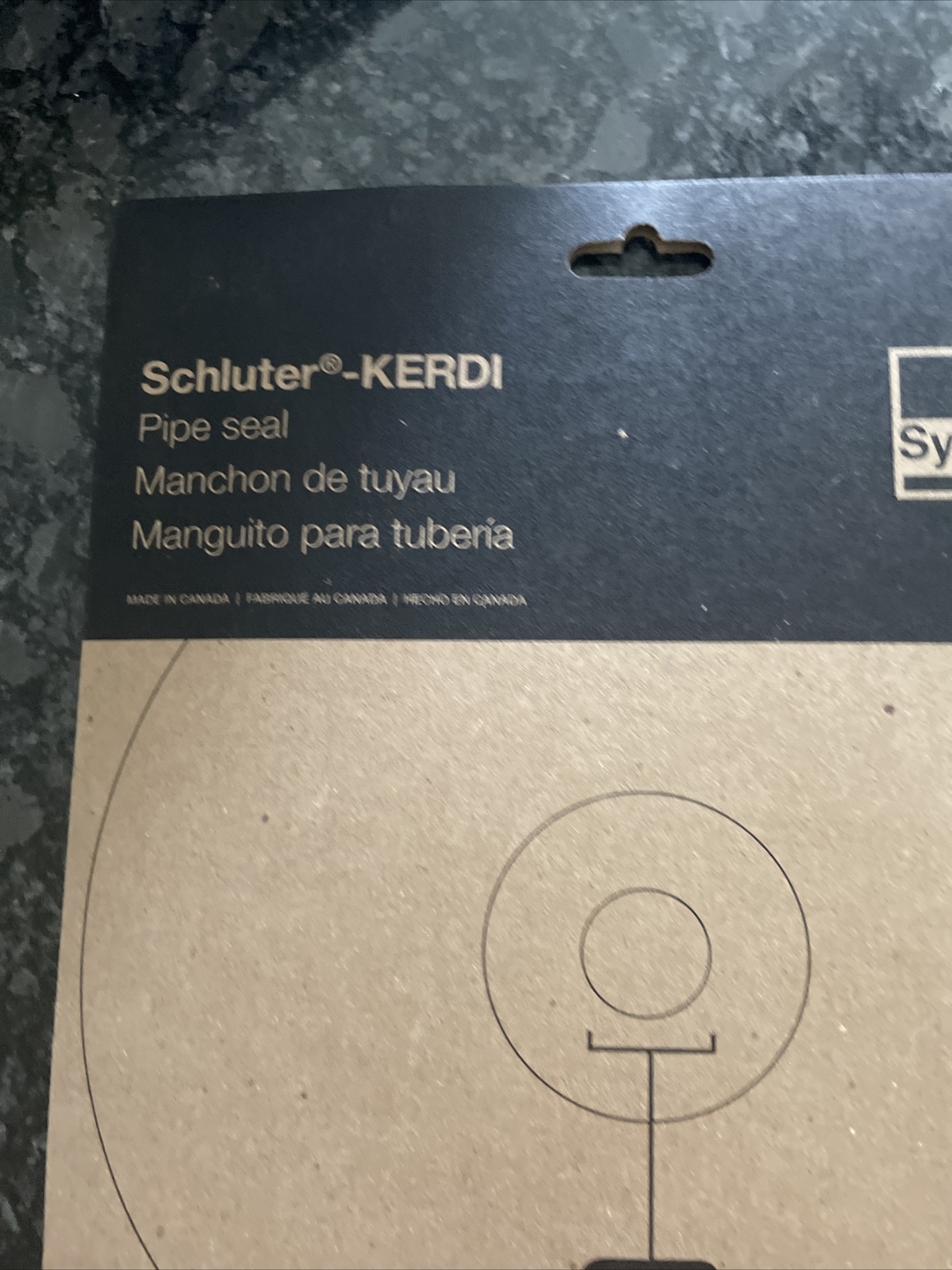 ⭐️Schluter Kerdi Pipe Seal 3/4″ (20 mm) Brand New Sealed Package