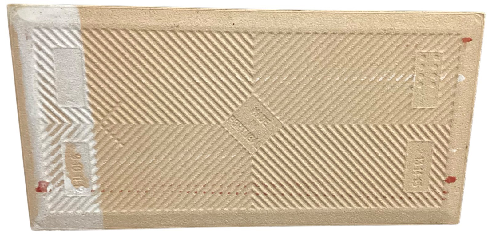 Vtg Bold Red Gloss Ceramic Subway Tile – 4 x 8″ For Restoration and/or Projects!