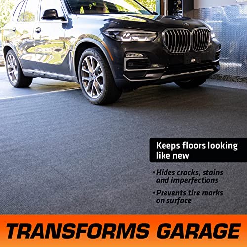 Premium Garage Floor 19’ x 3’9”, Set of 2 (COMBINED SIZE: 19’ x 7’6”) Charcoal