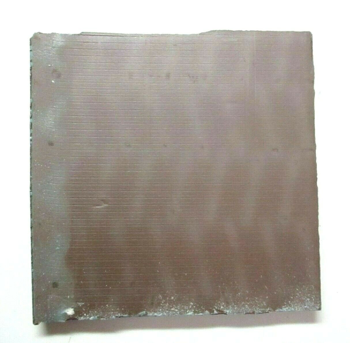 1 Bullnose Wall Tile Summitville USA ’60 Ceramic 3-7/8″ Mid Teal Green Gloss MCM