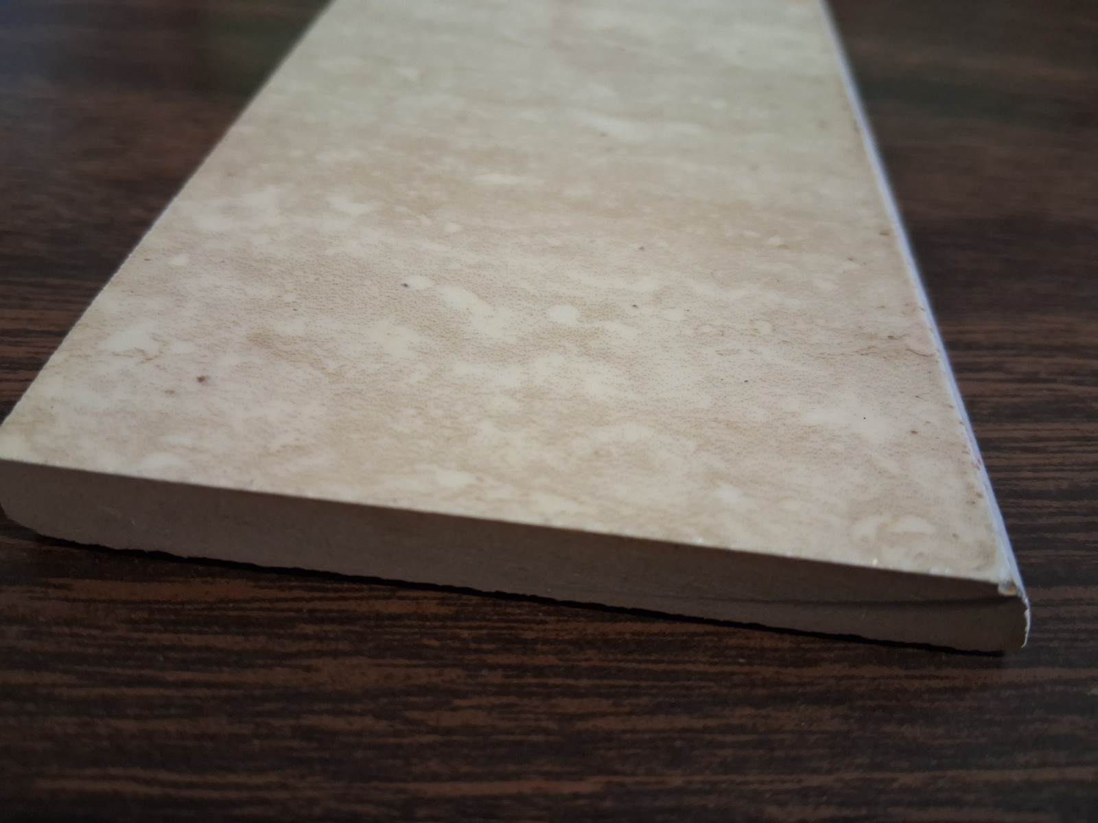 (ONE) 3″ x 8.5″ LOVE TILE BULLNOSE CERAMIC TILE TRIM/PATTERN DESIGN