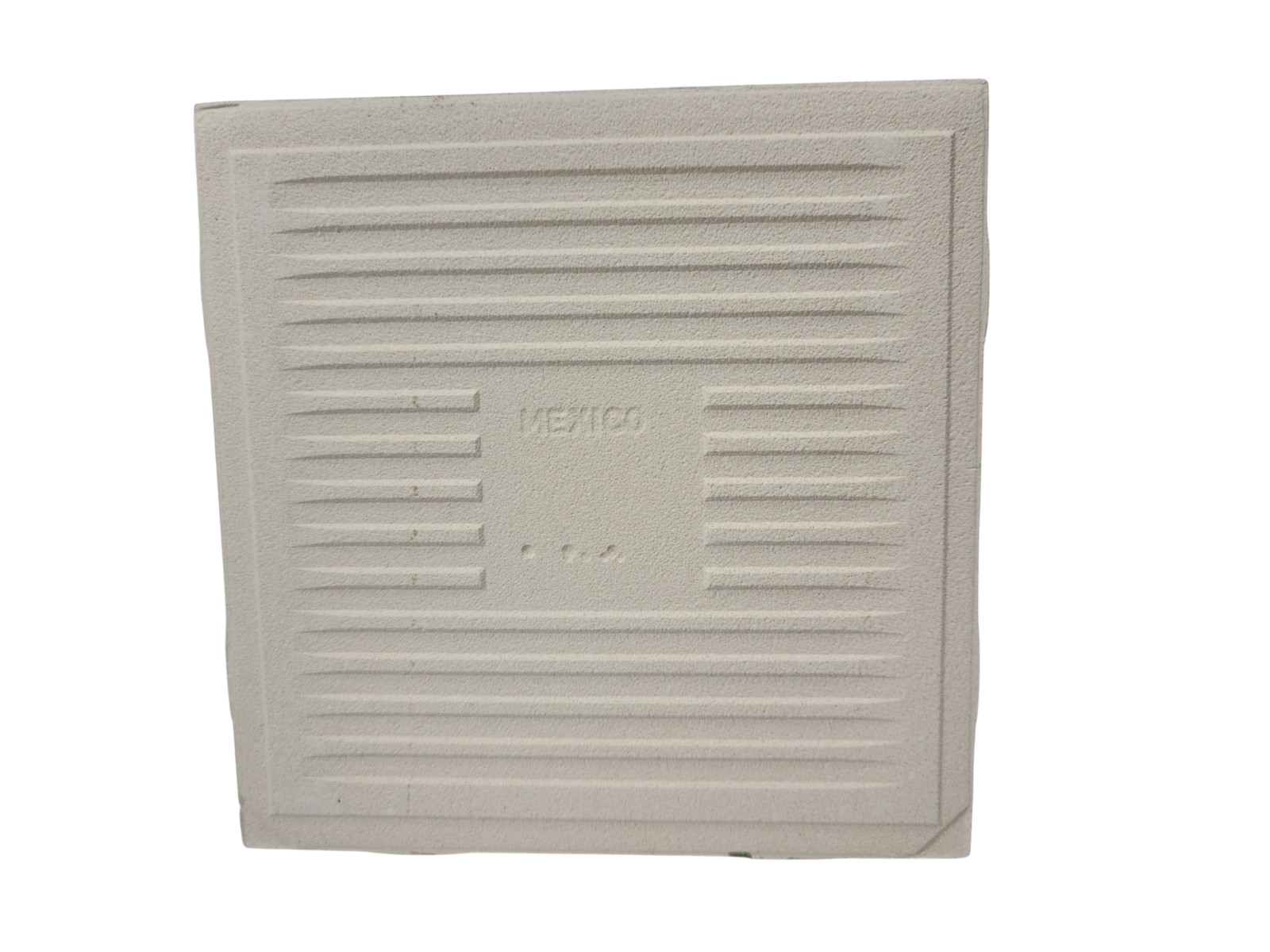 Beige Bullnose 4.25 in Ceramic Tile Almond Bone Subway Square Curved Edge Trim