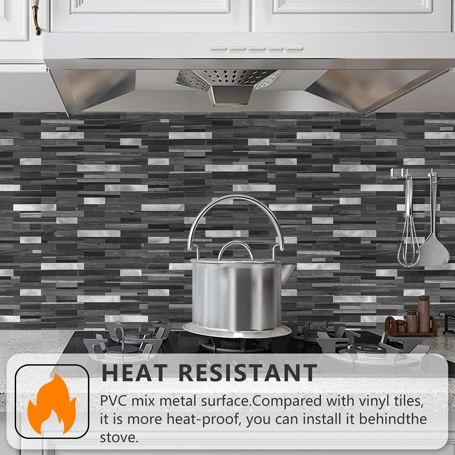 Peel and Stick Backsplash Tile, Stick on Backsplash for Kitchen and Bathroom