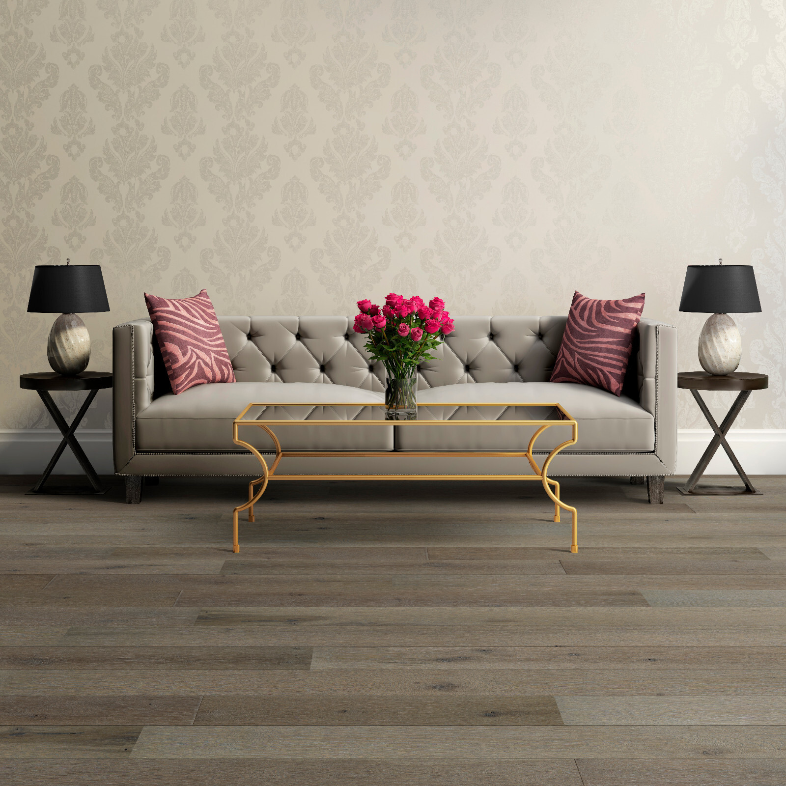 White Oak ‘Far and Away’ Wirebrushed Engineered Hardwood Flooring $2.99/SQFT